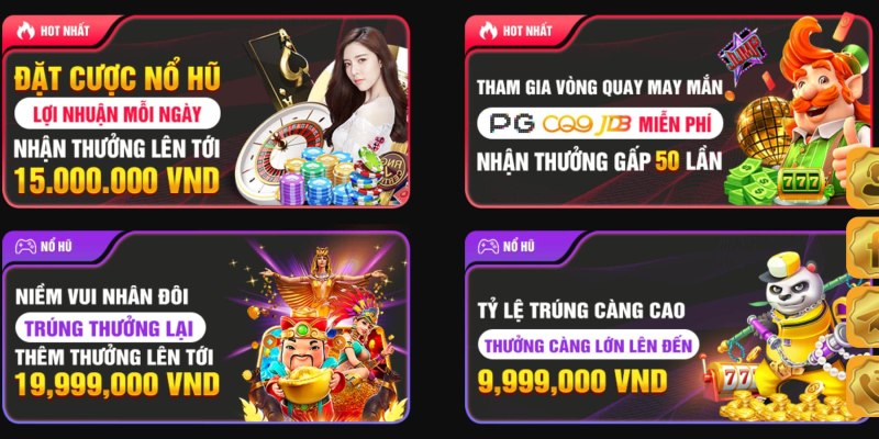 Nhận khuyến mãi khủng khi tham gia nổ hũ tại i9bet
