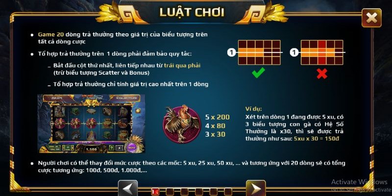 Luật chơi nổ hũ chuẩn xác