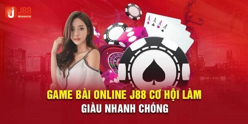 Game bài tại nhà cái J88 là sân chơi chất lượng cao với hơn 10 triệu hội viên